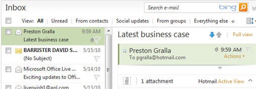 Microsoft's Hotmail e-mail gets a makeover | Computerworld