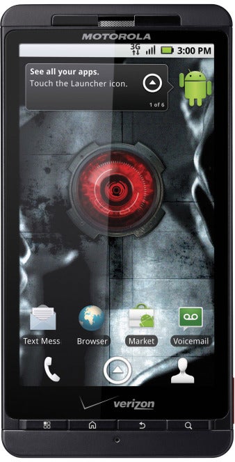 The Droid X smartphone