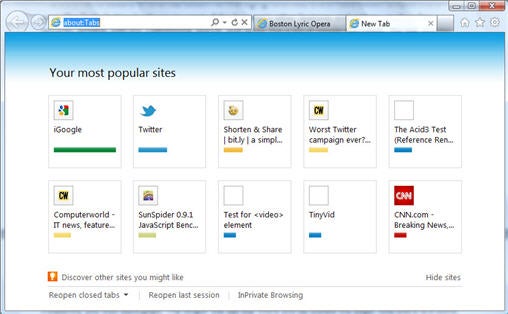 download for internet explorer tab for google