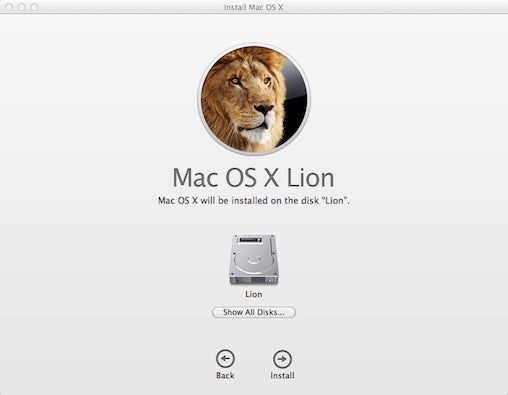 lion installer