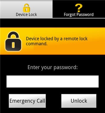 norton mobile security lock