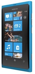 The Nokia Lumia 800 The Nokia Lumia 800