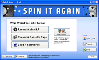 Spin It Again software