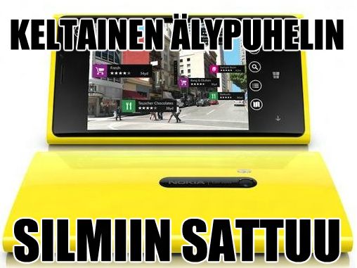 nokia lumia 920 yellow
