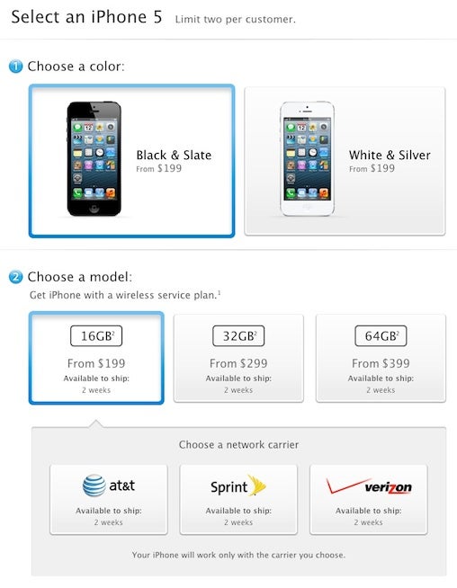 iPhone pre-orders