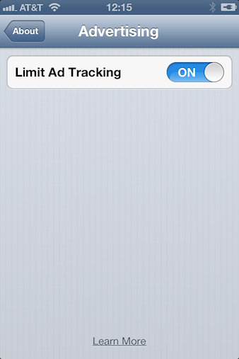 iOS 6 ads