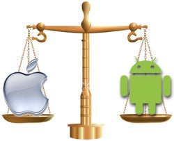 Apple, Android