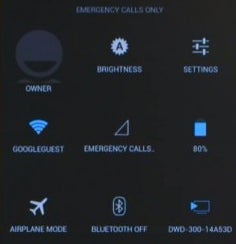 Android 4.2 Quick Settings