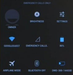 Android 4.2 Quick Settings