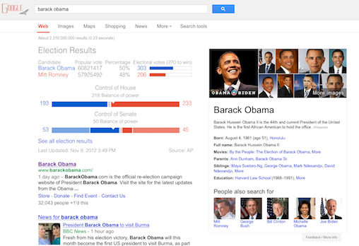 Google search page