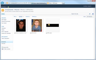 Microsoft SharePoint image repository