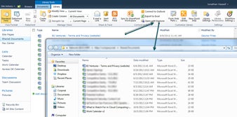 Getting an Explorer view in SharePoint
