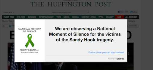 HuffPost silence