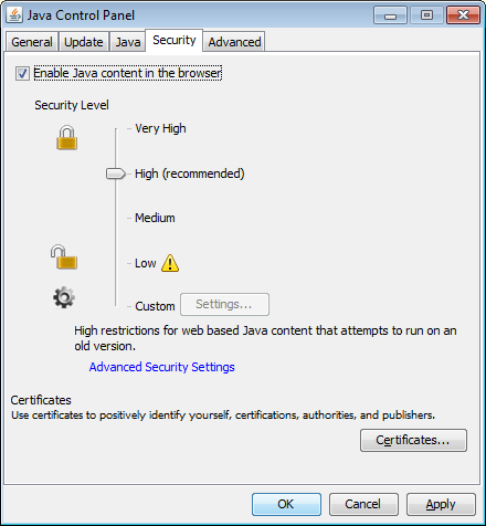 java security exception jbidwatcher