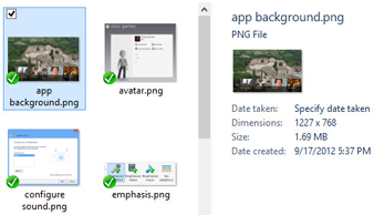 File Explorer with Details pane