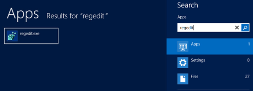 launching the Registry Editor