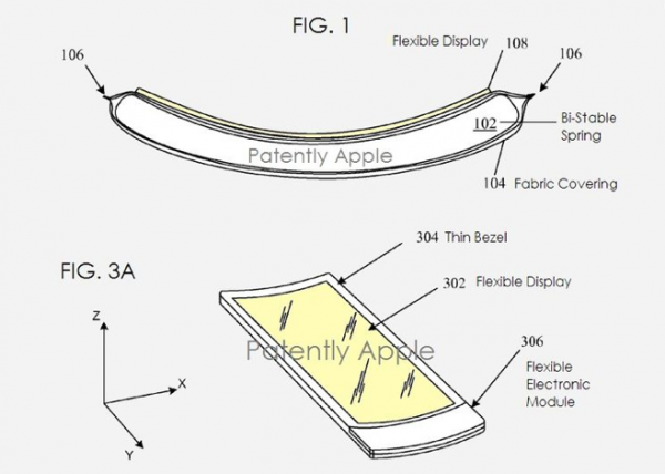 iWatch appears in latest Apple patent