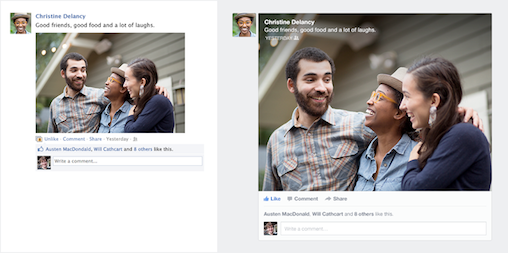Updated Facebook page