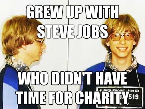 Bill Gates vs. Steve Jobs 