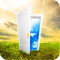 open door icon open door icon