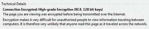 Firefox on encryption