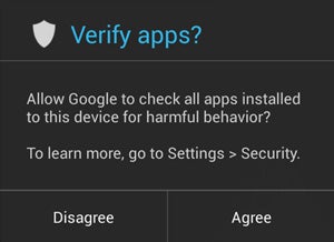 Android Verify Apps