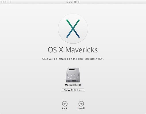 os x mavericks installer download link