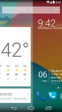 Google Now Nexus 5 Home Screen