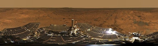 Mars panorama