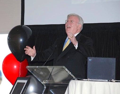 McGovern at CW 45 event