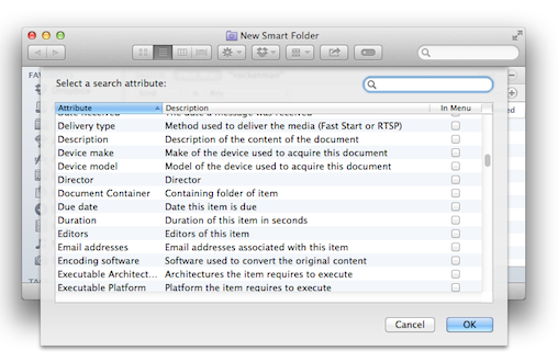 smart folder outlook for mac