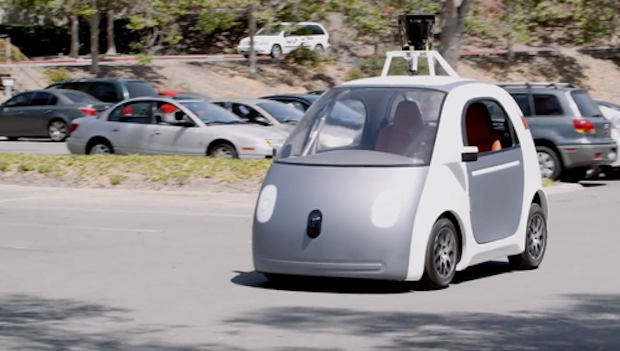 Google's self-driving car prototype