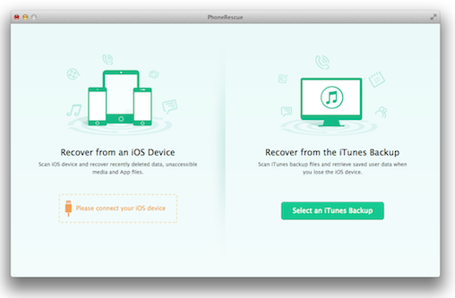 phone rescue ios data recovery software