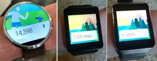 Moto 360 Android Wear Comparison