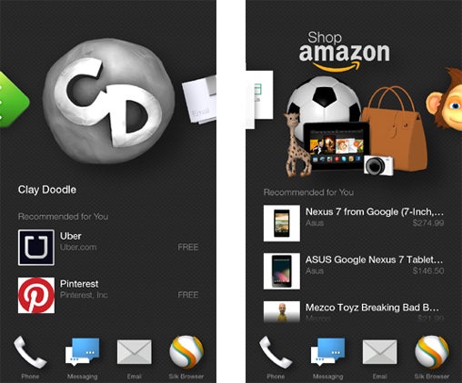 Amazon Fire Phone Carousel