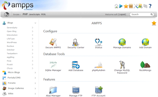 ampps unable to connect to end user panel