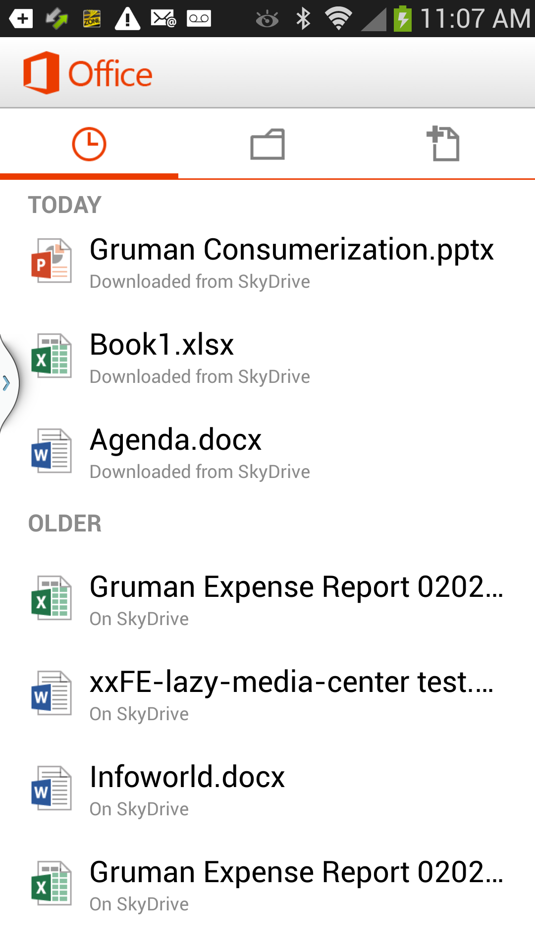 Microsoft Office for Android is pathetically bad, too
