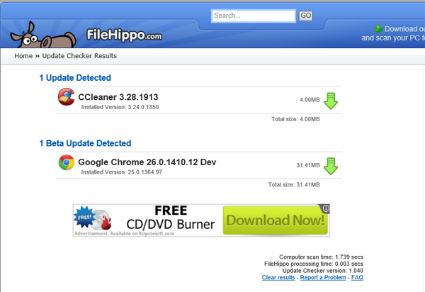 chrome offline installer filehippo