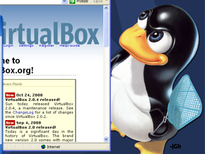 run linux on windows virtual machine