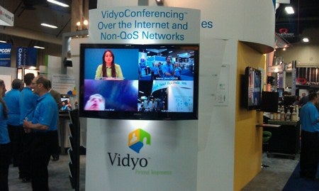 Vidyo booth 2011 Interop