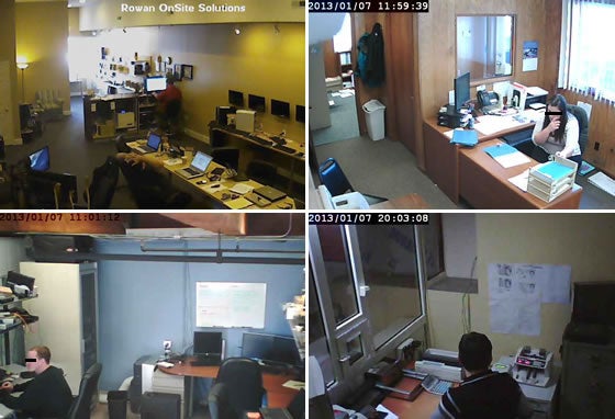 Spying on employees in offices, no password required