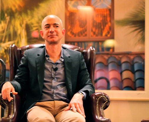 Jeff Bezos of Amazon.com