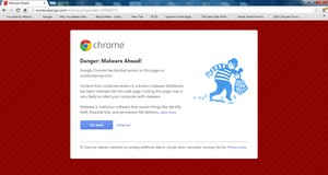 Google Chrome issues warnings while blocking ESPN.com and major websites