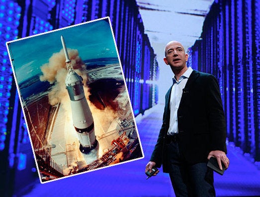 Amazon founder and CEO Jeff Bezos