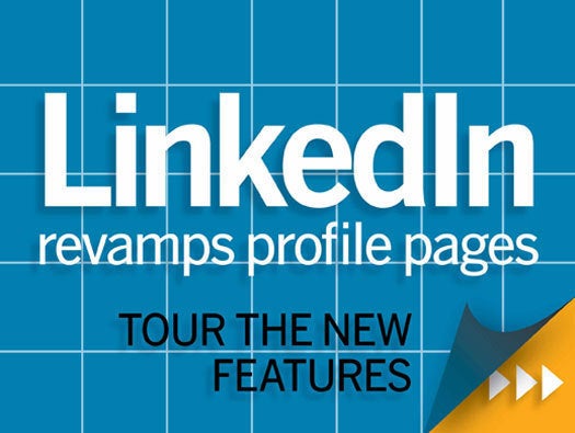 LinkedIn prorfile page