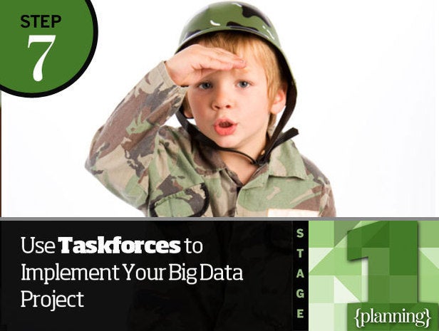 Step 7: Use Taskforces to Implement Your Big Data Project