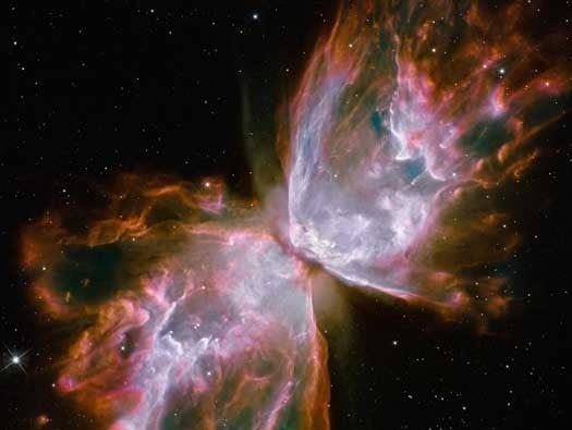 Butterfly Emerges from Stellar Demise in Planetary Nebula NGC 6302