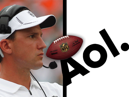 Oakland Raiders and AOL 