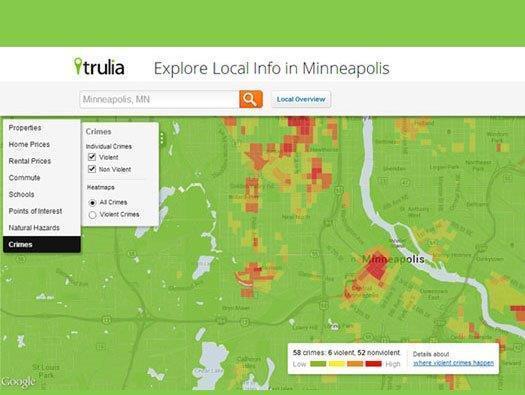 Trulia: Local Real Estate Maps