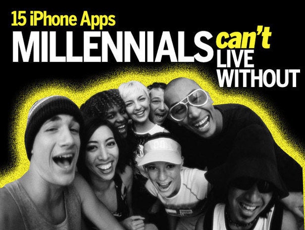 millennial iphone apps